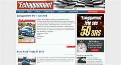 Desktop Screenshot of echappement.com